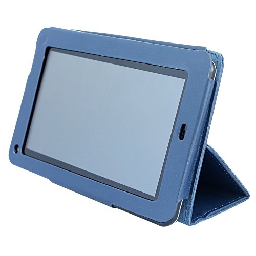 Techmade Tm-1055-7Bl Custodia Per Tablet 17,8 Cm (7") Custodia A Libro Blu