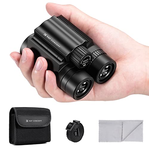 K&F Concept 8X21 Binocolo,Prisma Bak4, Obiettivo Fmc, Binocolo Professionale Potente Per Osservazione Uccelli, Binocolo Leggero, Binocolo Professional