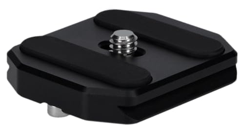 Rollei Piastra A Sgancio Rapido Per Easy Traveler Xl – Massima Flessibilità, Compatibile Con Arca-Swiss, Montaggio Veloce, Leggera E Pronta Da Viaggio