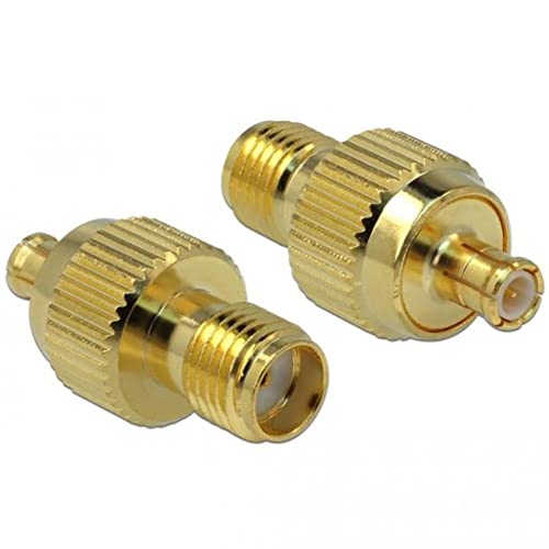 Delock 89989 - Connettore Coassiale (Sma, Sma, Mcx, Connector Female/Female Connector, 0-3000 Mhz, 50 Ω)