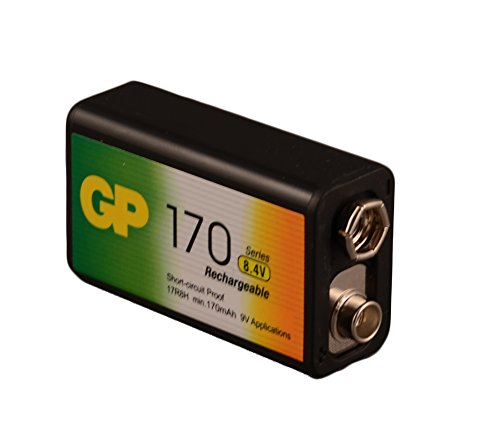 Gp 170Mah Pp3 9V Nimh Batteria Ricaricabile