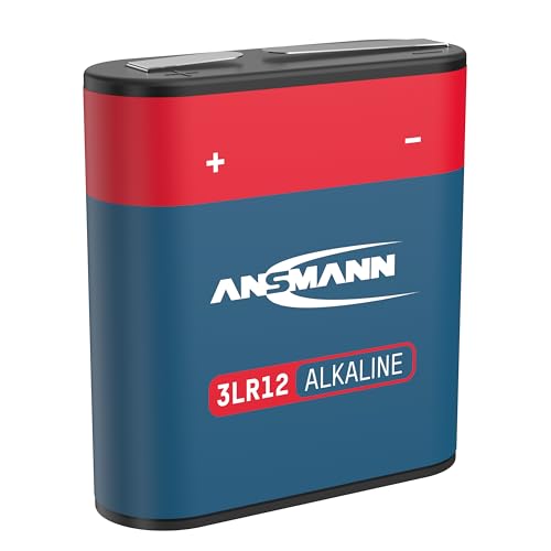 Ansmann Batteria Alcalina 3Lr12 4,5 V, Batteria A Blocco, Mn1203, Ideale Per Dispositivi Ad Alto Consumo Energetico, Circuito, Telecomando