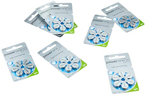 Varta, Power One, Batterie Per Apparecchi Acustici Ad Aria Di Zinco, 675, Confezione Da 60, Pr44/P675 4600