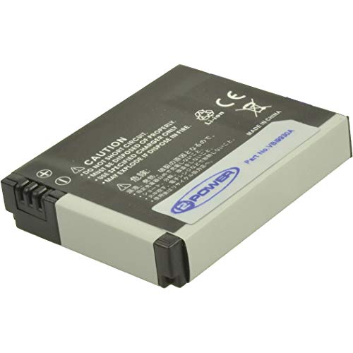 2-Power - Batteria Agli Ioni Di Litio Da 1100 Mah (3,7 V) Per Fotocamera Ahdbt-001