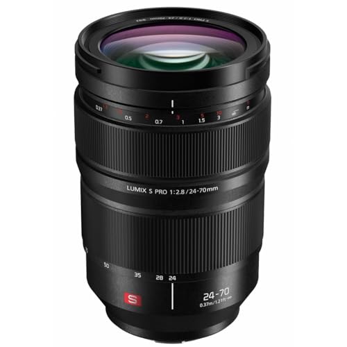 Panasonic Lumix S Pro 24-70 Mm F2.8 L-Mount Obiettivo Intercambiabile Per Fotocamere Digitali Lumix S Series Full-Frame - S-E2470 (Usa)