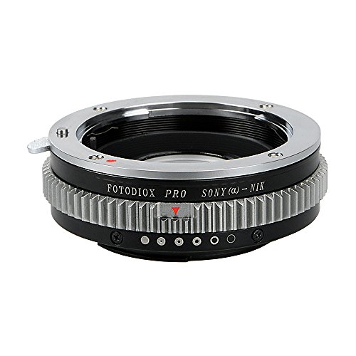 Fotodiox - Adattatore Per Obiettivo Sony Alpha A-Mount (Konica Minolta Maxxum Af) Per Fotocamere Nikon D1, D1H, D1X, D2H, D2X, D2Hs, D2Xs, D3, D3X, D3