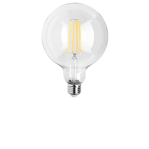 Maurer Bombilla Led Filamento Globo E27. 11 Watt. Equivale A 100 Watt. 1521 Lumenes. Luz Neutra 4000º K.