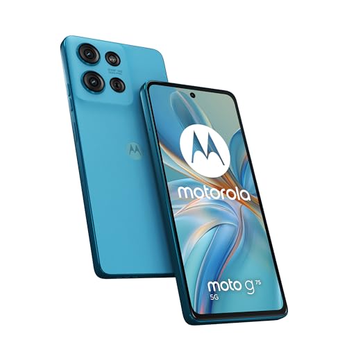 Moto G75 5G (8/256Gb, Display 6.78" Fhd+ 120Hz, 50Mp+8Mp+Sensore Antisfarfallio, Qualcomm Snapdragon 6 Gen 3, Selfie 16Mp, 5000Mah, Ricarica Rapida 30