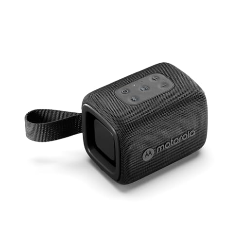 Motorola Rokr 300 Altoparlante Bluetooth 5.3 – Altoparlante Wireless Portatile 7W – Altoparlante Compatto Ip67 Resistente All'Acqua E Alla Polvere – 1
