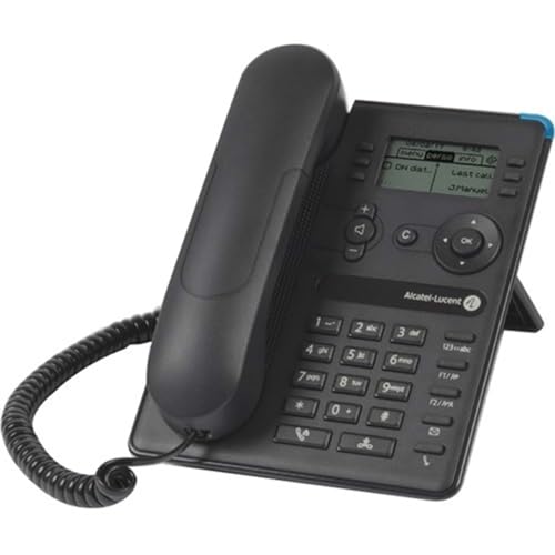 Alcatel-Lucent Enterprise 8008G Telefono A Filo Voip Display In Bianco E Nero Grigio