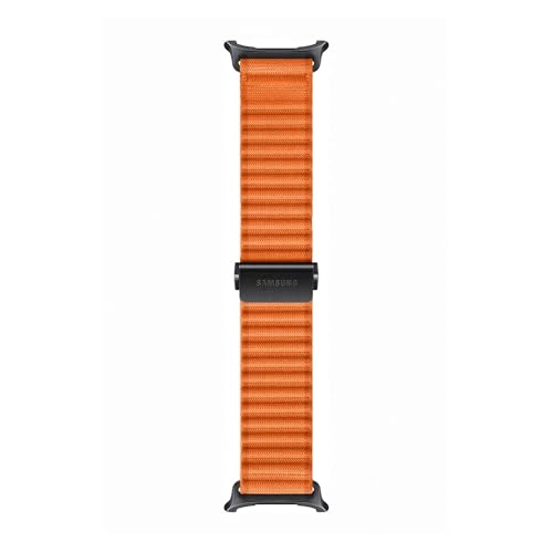Samsung Trail Band Cintuirno Sportivo In Tessuto Per Sport Outdoor Per Galaxy Watch Ultra, Orange
