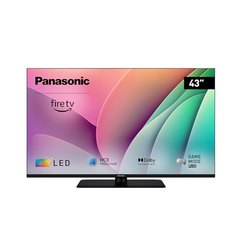 Panasonic Qled Tv-43W80Aez, Serie W80 43 Pollici Smart Tv Oled 4K Ultra Hd, 2024, Fire Tv, Dolby Vision E Atmos, Modalità Game Plus, Controllo Vocale