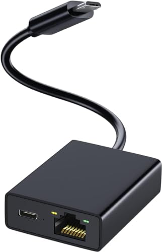Adattatore Ethernet Per Fire Tv Stick, Adattatore Micro Usb A Rj45 Ethernet Compatibile Con Fire Stick, Fire Tv Stick 4K, Fire Tv Cube, Ultra Audio E
