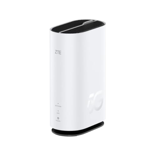 Zte G5C - Router Interno 5G Wifi 6 Veloce Per Tutta La Casa, Sbloccato, Conveniente, Di Fascia Alta, Nessuna Configurazione Richiesta, Controllo Genit