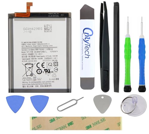 Onlytech Kit Di Riparazione Batteria Per Samsung Galaxy Note 10 Plus Sm-N975-4300Mah - Con 10 Strumenti E Adesivi