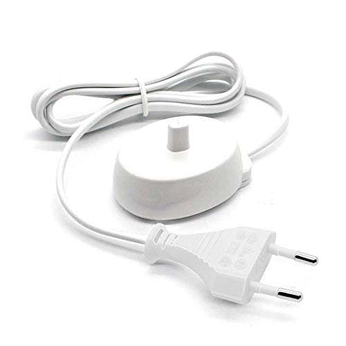 Berls Caricatore Per Oral-B Spazzolino Elettrico Modello 3757, Compatibile Oral-B Io 4N/ 5N/ Io 6/ Oral-B Pro 600/650(Uk)/2 2500/ Pro 3 390On/ Vitalit