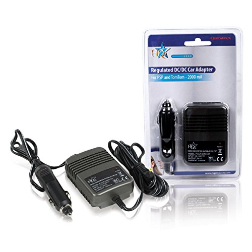 Hq P.Sup.Car5V2A Alimentatore Da Auto Per Tomtom E Psp