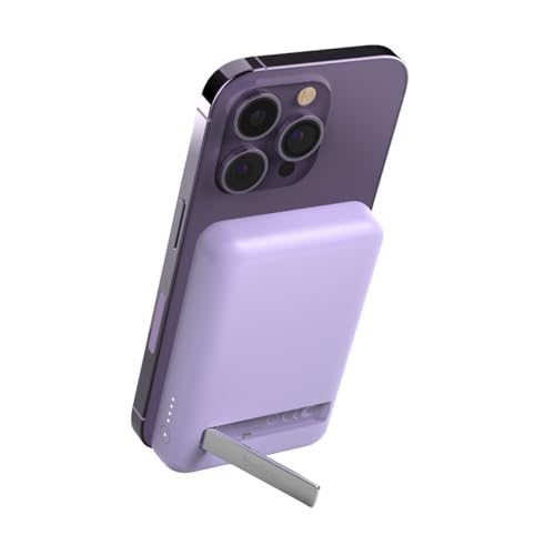 Belkin Batteria Esterna Wireless Magnetica Da 5.000 Mah, Caricabatteria Portatile Con Magsafe, Ricarica Passante, Uscita Da 7,5 W, Ingresso Da 10 W, S