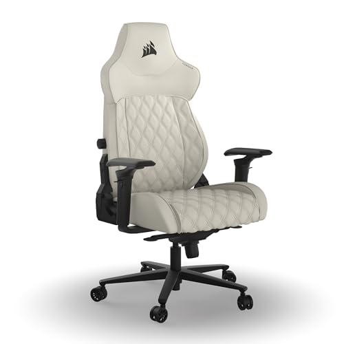 Corsair Tc500 Luxe Sedia Gaming – Tessuto Traspirante Di Alta Qualità – Ampia Seduta – Braccioli Regolabili In Cinque Direzioni – Supporto Lombare Reg