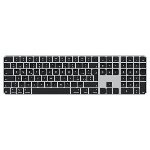 Apple Magic Keyboard Con Touch Id E Tastierino Numerico Per Mac Con Chip Apple - Italiano - Tasti Neri 