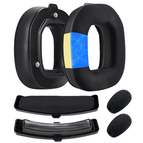 A50 Gen 4 Mod Kit - Cuscinetti Auricolari, Fascia Di Ricambio E Schiuma Microfono Per Logitech G Astro A50 Gen 4 Cuffie Di Mmobiel - Cuscinetti Gel Ra