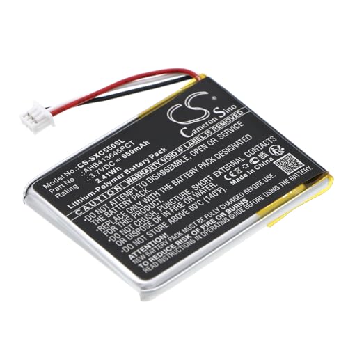 Techtek Batterie Compatibile Con [Sennheiser] Epos Adapt 660, Mb 660, Pxc 550 Sostituisce 507271-88, Fba