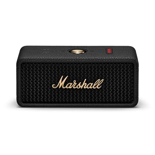Marshall Emberton Iii Altoparlanti Bluetooth Portatili Wireless Accoppiabili Ip67 Resistente A Polvere E Acqua, 32+ Ore Di Riproduzione Ricarica Rapid