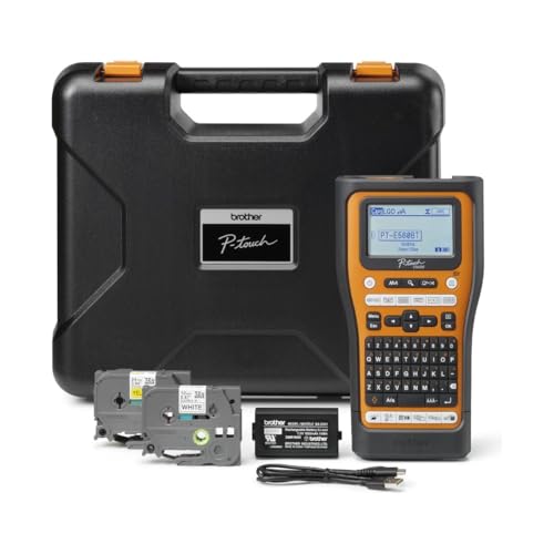 Brother Pt-E560Btvp Stampante Per Etichette (Cd) Trasferimento Termico 180 X 180 Dpi 20 Mm/Secco Con Filo E Senza Fili Hse/Tze Bluetooth Azerty