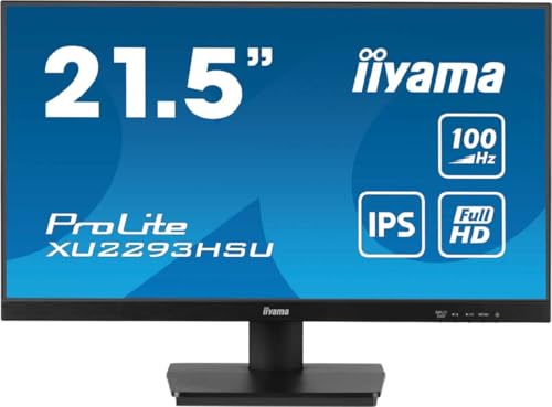 Iiyama Xu2293Hsu-B7-21,5", Ips, 1920X1080/100Hz, 1H1Dp