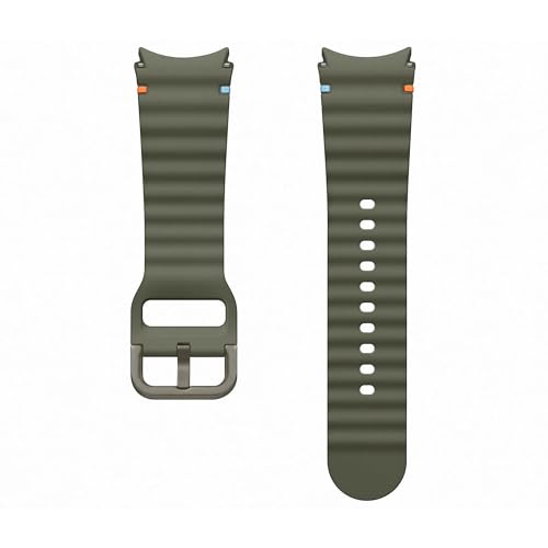 Samsung Sport Band Cinturino Sportivo (S/M) Per Galaxy Watch4 | Watch5 | Watch6 | Watch Fe | Watch7 Series, Khaki
