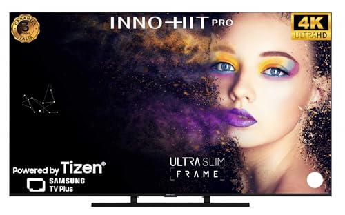 Inno Hit Smart Tv Ih65Uhtzn Tv 65" 4K Uhd Powered By Os Tizen,Borderless,Dolby Vision,Dolby Audio,Hdr10,Magic Remote,[Classe Di Efficienza Energetica 