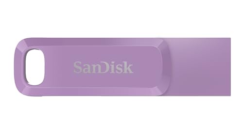 Sandisk 512Gb Ultra Dual Drive Go, Unità Flash, Pendrive Usb C, Per Android Smartphone, Tablet, Mac E Computer, Fino A 400 Mb/S Con Connettori Usb Rev