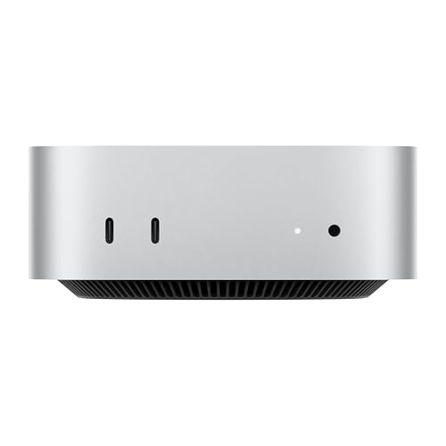 Apple Mac Mini Computer Desktop Con Chip M4, Cpu 10-Core E Gpu 10-Core): 16 Gb Di Memoria Unificata, 256 Gb Di Archiviazione Ssd, Gigabit Ethernet. Co