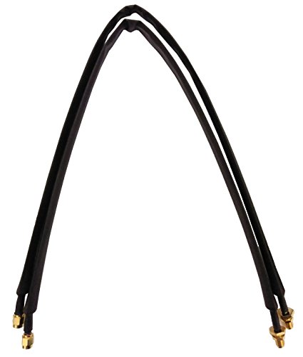 Adattatore Cavo Passe Finestra 2 X 50 Cm Nero Sma Femmina A Sma Maschio Per Antenna Esterna E Router 4G Lte 5G Huawei B715 B525 B528 E5186 Tp Link Tel
