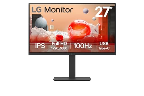 Lg 27" 27Ba650-B Full Hd Hdmi Dp Daisychain Ips Black 16:9