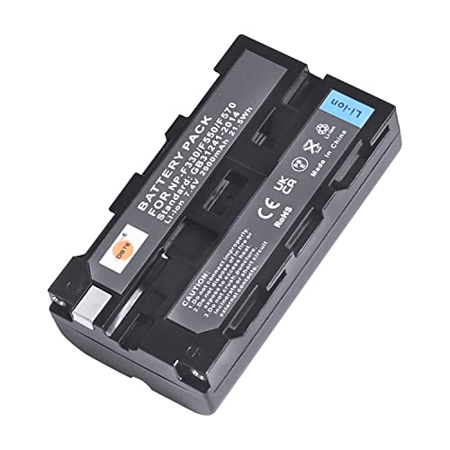 Dste Np-F550 Np-F570 Np-F330 Batteria Di Ricambio Compatibile Con Sony Ccd-Rv200 Ccd-Sc5/E Ccd-Sc55E Ccd-Sc55 Ccd-Sc65 Ccd-Sc7 Ccd-Sc7/E Ccd-Sc8/E