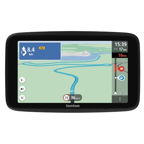 Tomtom Navigatore Per Auto Go Classic Lite (6 Pollici, Informazioni Sul Traffico E Avvisi Autovelox In Tempo Reale, Aggiornamenti Mappe Europa Inclusi