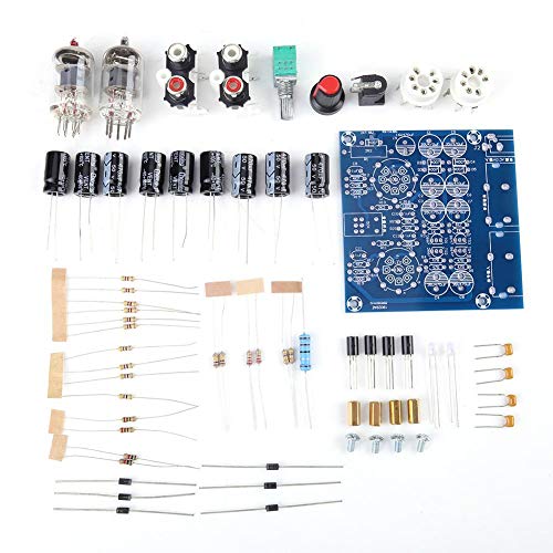 Topincn Kit Amplificatore Valvole, 6J1 Vuoto Valvola Elettronica Tubo Preamplificatore Amplificatore Bordo Cuffie Amp Parti Fedeltà Musicale Ac12V 0.8