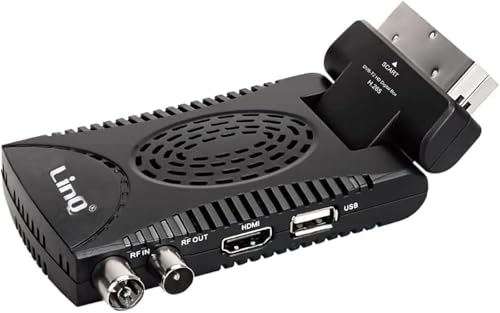 Decoder Dvb-T2 Hd 1080P H265 Hevc Ricevitore Digitale Terrestre Hdmi 1080P 10 Bit 60 Fps, Usb Wifi Supporto, Scart, Ethernet, Universal Remote Control