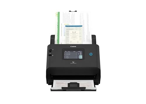 Canon Dr-S350Nw, 600 X 600 Dpi, 50 Seiten Pro Minute, 100 Ipm, Adf-Scanner, Schwarz, Lcd