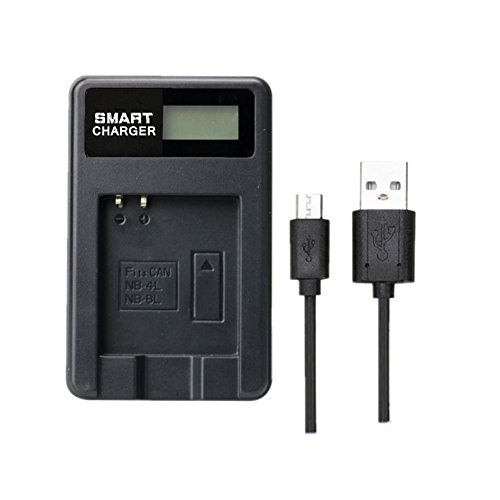 Fugasun Nb-4L Nb 4L Caricabatteria Singolo Per Canon Ixus 50 55 60 65 80 75 100 I20 110 115 120 130 Is 117 220 225