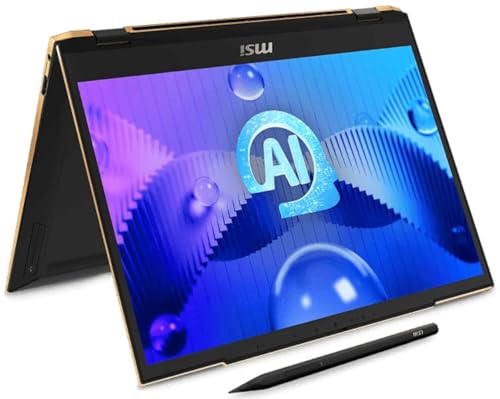 Msi Summit E13 Ai Evo A1Mtg-045It, Display 13.3" Fhd+(1920X1200) Touchscreen, Intel Core Ultra 7 155H, Intel Arc Graphics, 1Tb Nvme, 32Gb Lpddr5 6400M