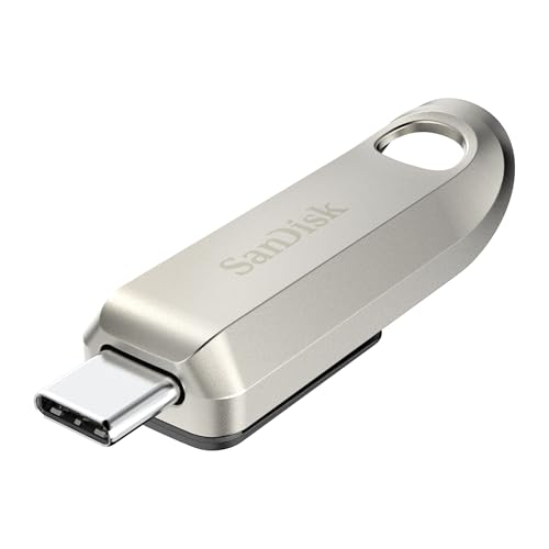 Sandisk 1Tb Ultra Luxe, Unità Flash, Chiavetta Usb Type-C, Con Velocità Fino A 400 Mb/S, Prestazioni Usb 3.2 Gen 1, Prestazioni Usb 3.2 Gen 1, Design 