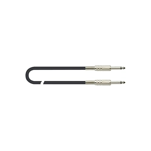 Quik Lok - Sx/764-6 Jack Mono/Jack Mono, Cavo Per Strumenti Musicali Strix, Jack Mono/Jack Mono, Lunghezza 6 Mt, Colore Nero