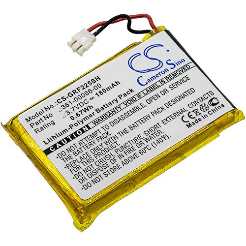 Replacement Battery For Garmin - Smartwatch Battery - 010-01959-00, Approach G10, Forerunner 225, Forerunner 235, Forerunner 630, Forerunner 735Xt, Gr