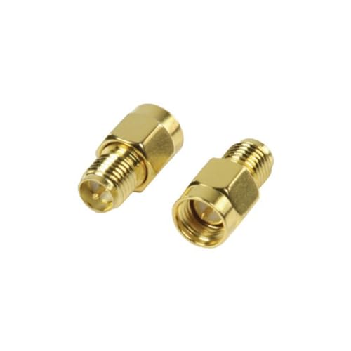Nedis Adattatore Sma Rp Sma Femmina - Sma Maschio Oro, Confezione Da 1Pz