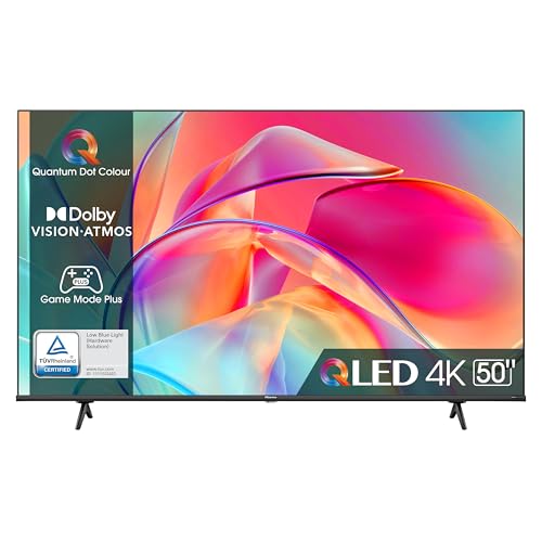 Hisense 50" Qled 4K 2023 50E77Kq, Smart Tv Vidaa U6, Dolby Vision, Hdr 10+, Game Mode Pro Plus, Alexa Built-In, Vidaa Voice, Tuner Dvb-T2/S2 Hevc 10,