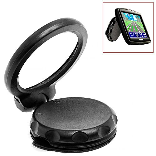 Ociodual Supporto A Con Ventosa Easyport Girevole Inclinabile Per Tomtom One X Xl Nero