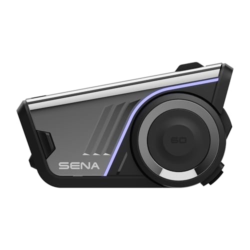 Sena 60S Cuffie Per Comunicazione Motociclistica Con Interfono Wave, Mesh E Bluetooth, Sound Di Harman Kardon 2A Generazione, Confezione Doppia