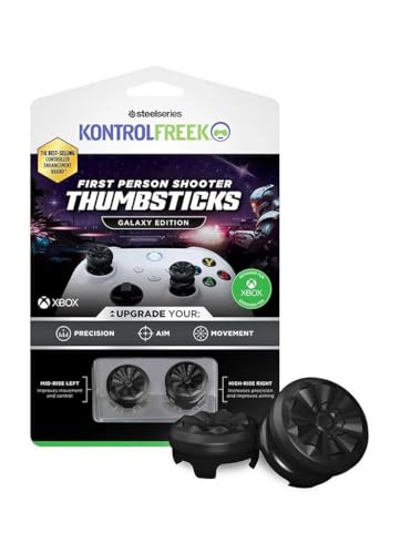 Kontrolfreek Fps Freek Galaxy Black Per Controller Xbox One E Xbox Series X, 2 Levette Ad Alte Prestazioni, 1 A Vita Alta, 1 A Vita Media, Colore Nero